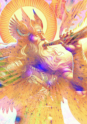 Valhalla Superdrive - Portal Poster